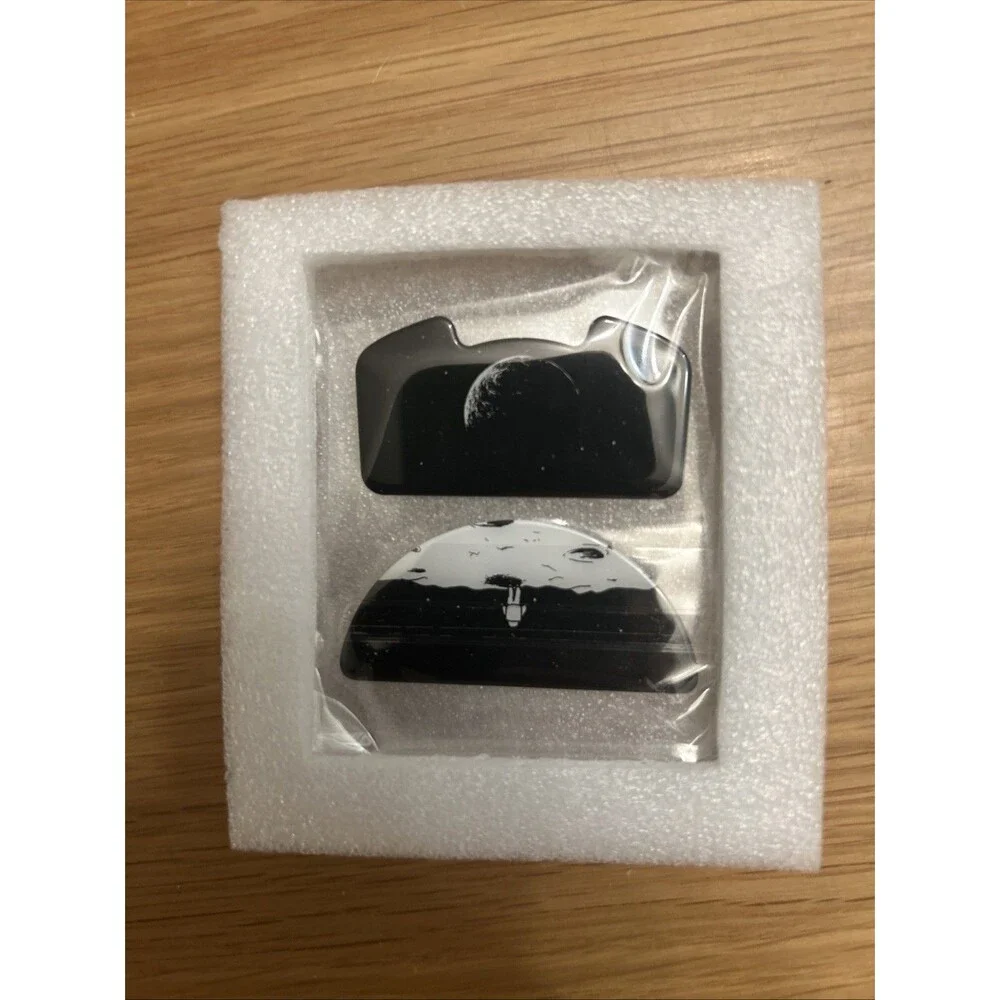 immoenuc Glass Mouse Skates for Razer Viper V3 Pro Mouse Feet Pads